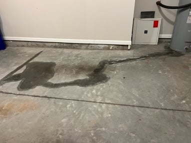 water heater leak