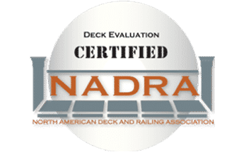 NADRA Deck Evaluation Certified